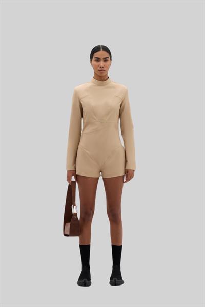 Les Benjamins Kadın Tulum Bej