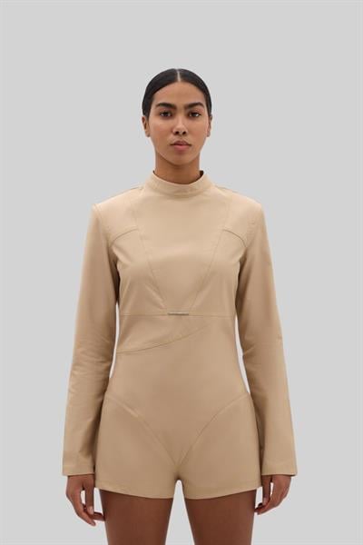 Les Benjamins Kadın Tulum Bej