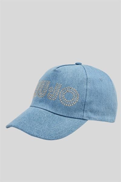 Liu Jo Kadın Jean Şapka Mavi