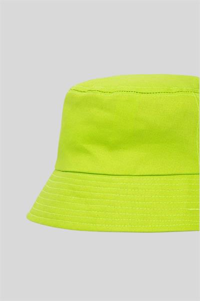 Liu Jo Kadın Logolu Kova Şapka Yeşil
