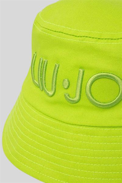 Liu Jo Kadın Logolu Kova Şapka Yeşil