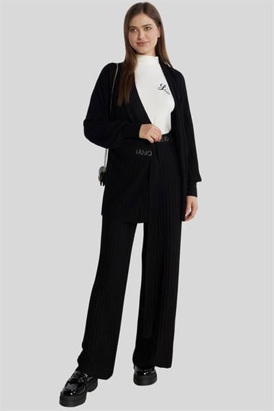 Liu Jo Kadın Regular Fit Hırka Siyah