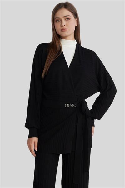 Liu Jo Kadın Regular Fit Hırka Siyah