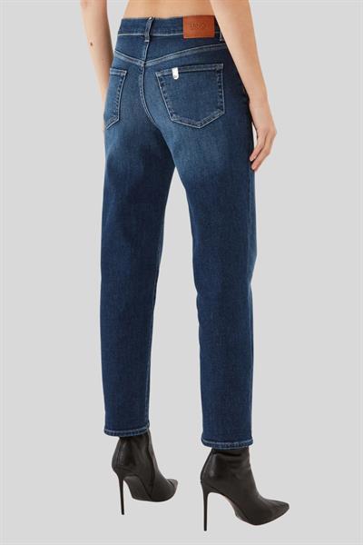 Liu Jo Kadın Regular Fit Jean Pantolon Mavi