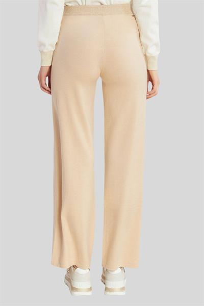 Liu Jo Kadın Regular Fit Örme Pantolon Bej