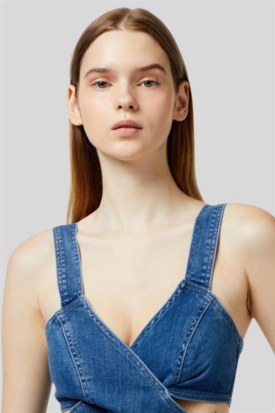 Liu Jo Kadın Tulum Mavi