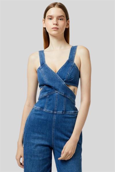 Liu Jo Kadın Tulum Mavi