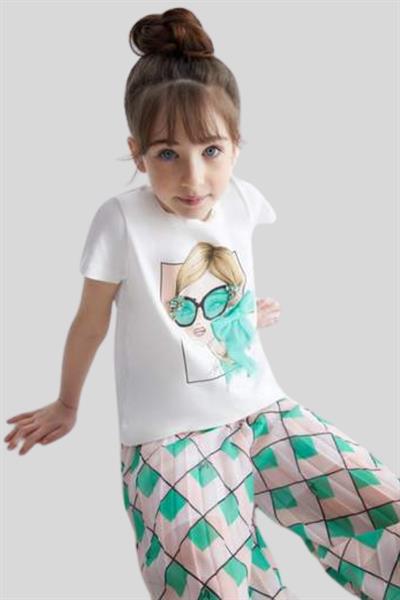 Liu Jo Kız Çocuk T-Shirt Beyaz