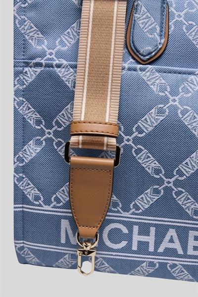 Michael Kors Kadın Çapraz Omuz Askılı Çanta Mavi