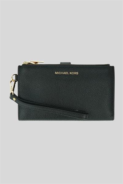 Michael Kors Kadın Çift Fermuarlı Cüzdan Siyah