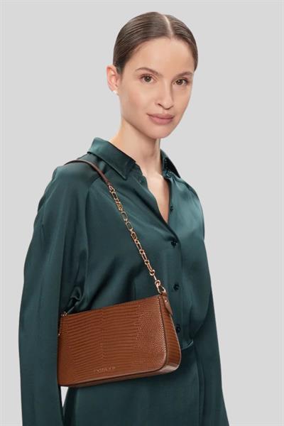 Michael Kors Kadın Empire El Çantası Kahverengi