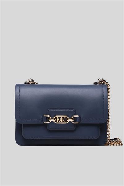 Michael Kors Kadın Heather El Çantası Lacivert