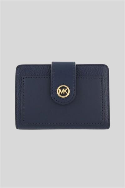 Michael Kors Kadın İki Katlı Cüzdan Lacivert