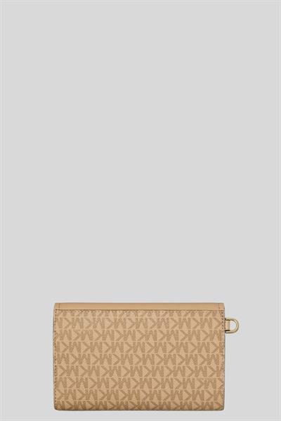 Michael Kors Kadın Lg Kapaklı Phn Bileklikli Cüzdan Bej