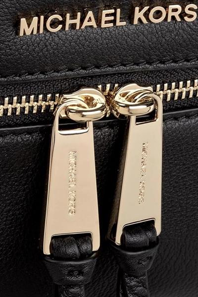 Michael Kors Kadın Rhea Deri Sırt Çantası Siyah