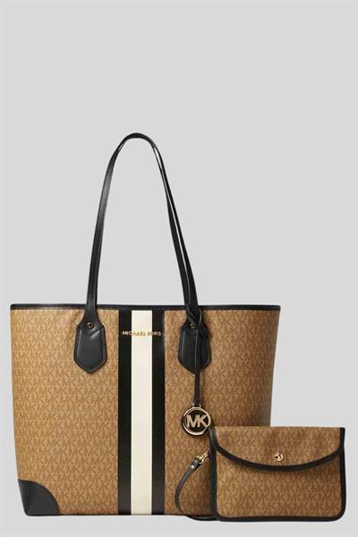 Michael Kors Kadın Tote Çanta El Çanta Kahverengi