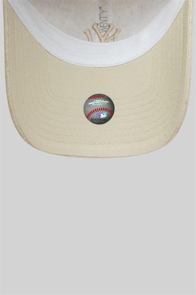 New Era MLB New York Yankess Şapka Açık Bej