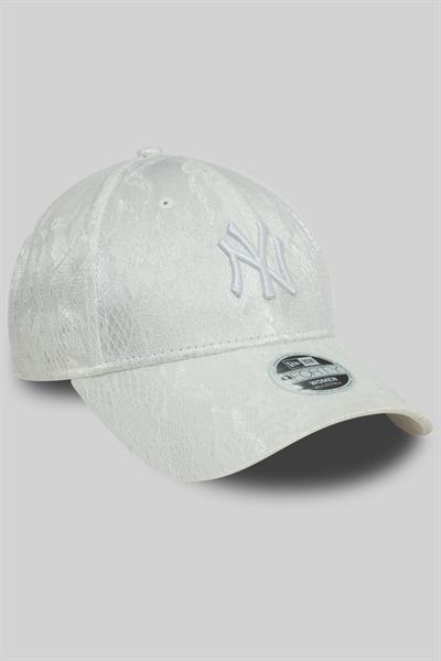 New Era New York WMNS Lace 9Forty Şapka Beyaz