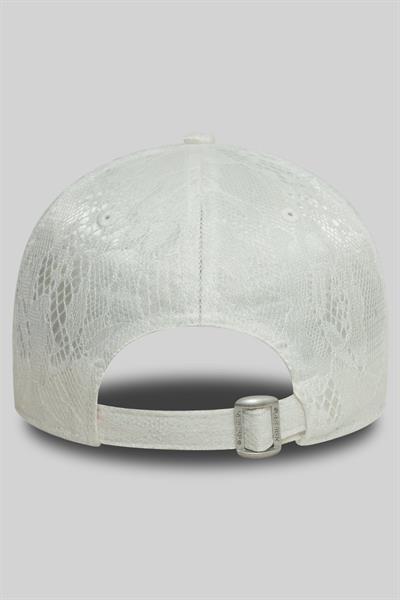 New Era New York WMNS Lace 9Forty Şapka Beyaz