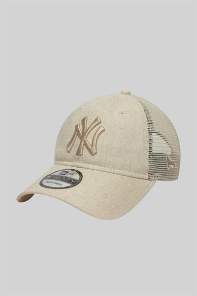 New Era New York Yankess Şapka Açık Bej