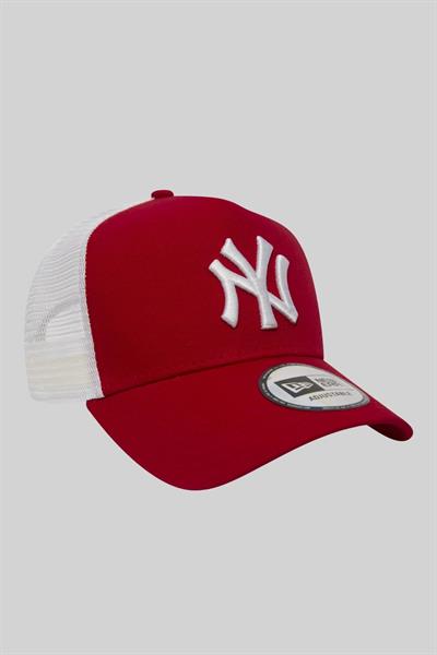 New Era New York Yankess Şapka Kırmızı