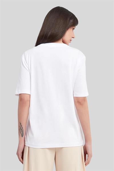 Patrizia Pepe Kadın T-Shirt Beyaz