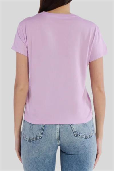 Patrizia Pepe Kadın T-Shirt Lila
