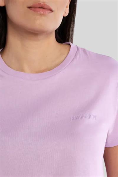 Patrizia Pepe Kadın T-Shirt Lila