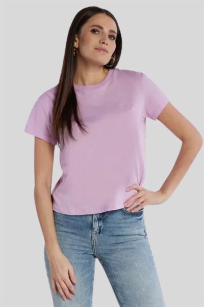 Patrizia Pepe Kadın T-Shirt Lila