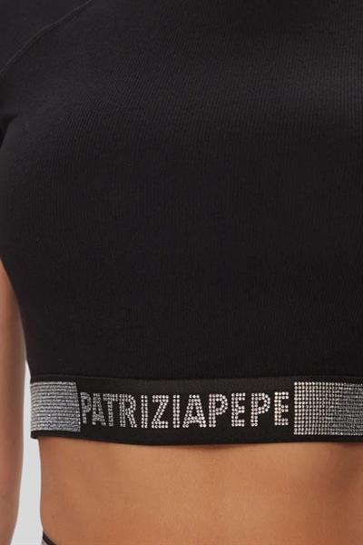 Patrizia Pepe Kadın T-Shirt Siyah