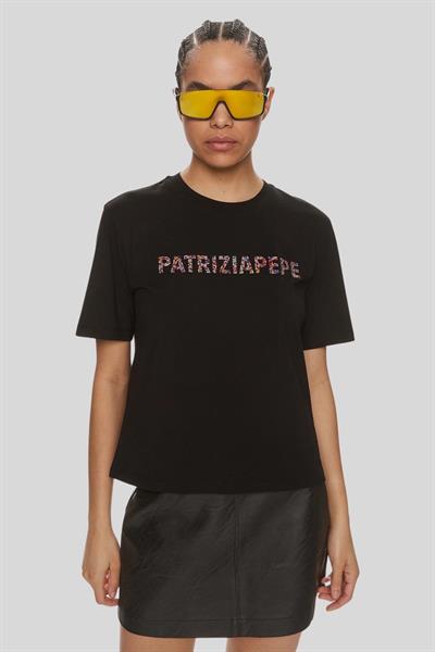 Patrizia Pepe Kadın T-Shirt Siyah