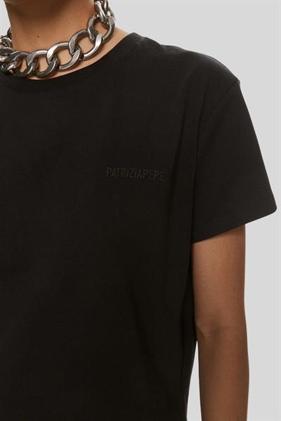 Patrizia Pepe Kadın T-Shirt Siyah