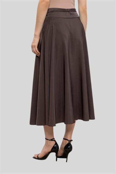 Peserico Kadın Asimetrik Midi Etek P05109A-06644 Beyaz