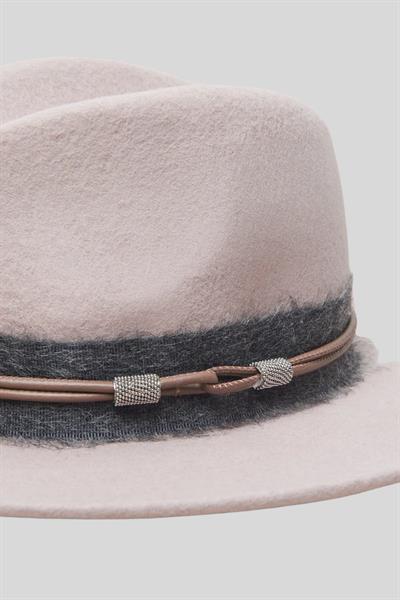 Peserico Kadın Şapka Pudra