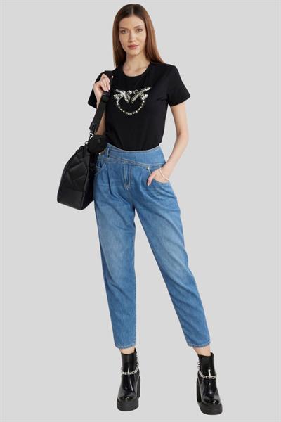 Pinko Kadın Pantolon Mavi