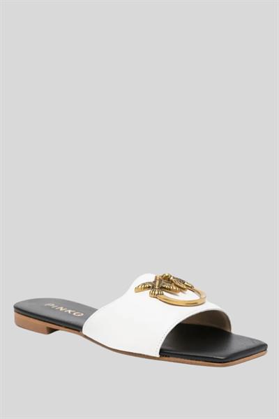 Pinko Kadın Terlik Beyaz