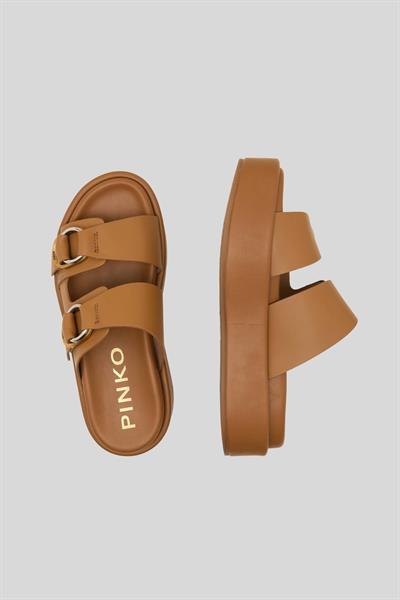 Pinko Kadın Terlik Kahverengi