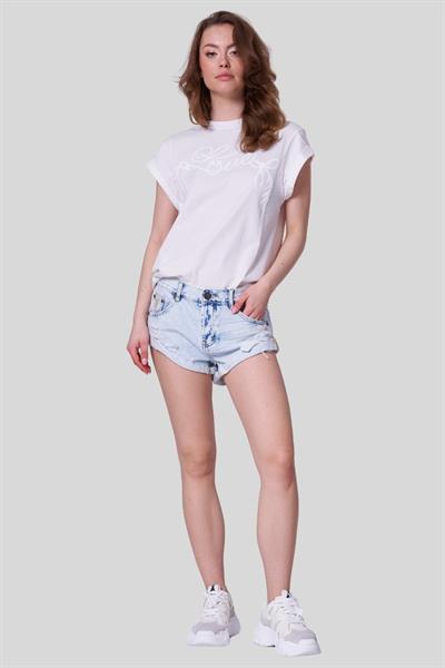 Pinko Kadın Tişört Beyaz