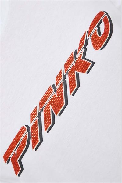 Pinko Kadın Tişört Beyaz