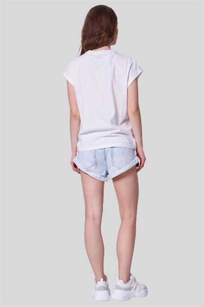 Pinko Kadın Tişört Beyaz