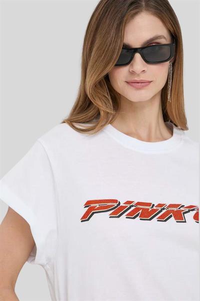 Pinko Kadın Tişört Beyaz