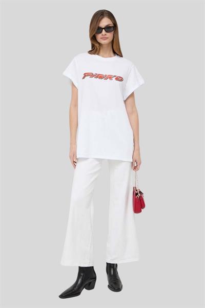 Pinko Kadın Tişört Beyaz