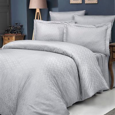 Saint Louis Luxury Gri  Çift Kişilik Nevresim Takımı 200x220 Cm Gri 0008