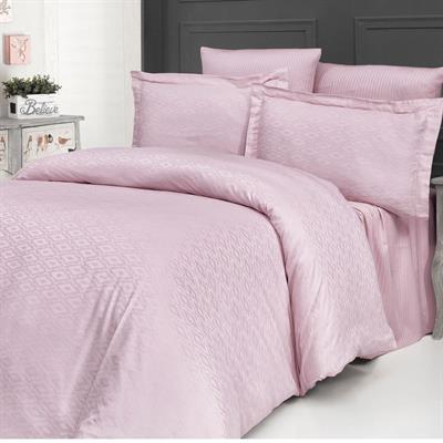 Saint Louis Luxury Pudra  Çift Kişilik Nevresim Takımı 200x220 Cm Pudra