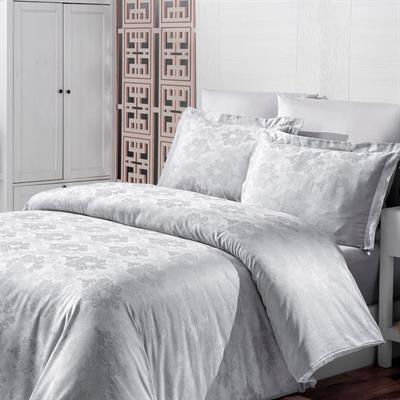 Saint Louis Prestige Gri Çift Kişilik Nevresim Takımı 200x220 Cm Gri 0008