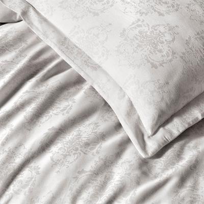 Saint Louis Müslin Krem Çift Kişilik Nevresim Takımı 200x220 Cm Krem