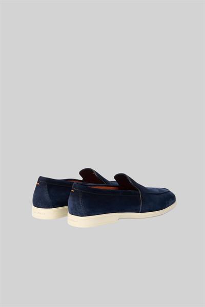 Santoni Erkek Klasik Ayakkabı Mavi