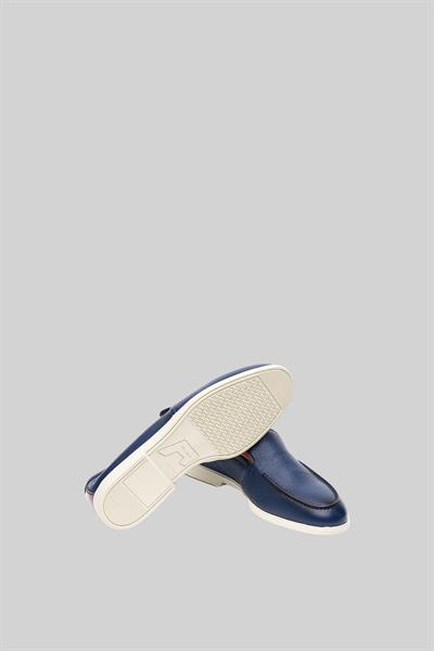 Santoni Erkek Klasik Ayakkabı Mavi