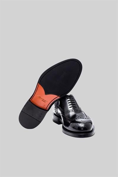 Santoni Erkek Klasik Ayakkabı Siyah
