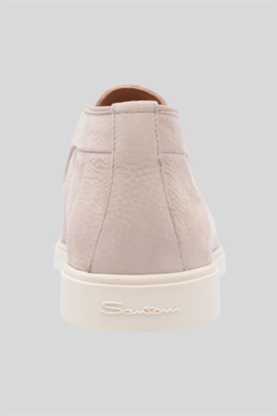 Santoni Kadın Deri Makosen Ayakkabı Bej